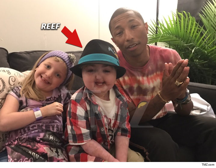 Pharrell Williams makes Dream Come True for Cincinnati Boy who is Battling Cancer