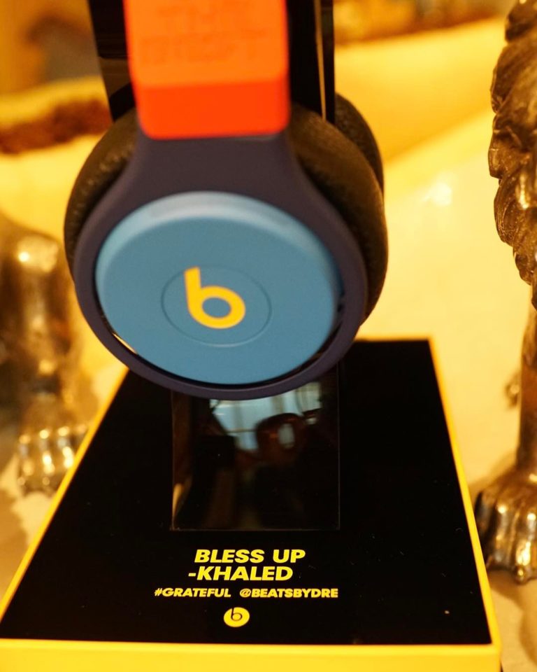 DJ Khaled launches New Headphones GratefulBeats BellaNaija