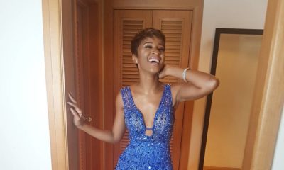 BellaNaija - Adesua Etomi looking Glam for The Premiere of 10 Days in Sun City