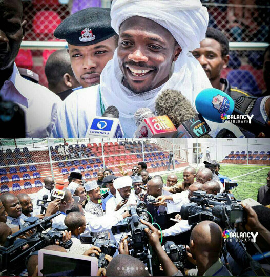 Ahmed Musa Opens Public Fitness Centre in Kano