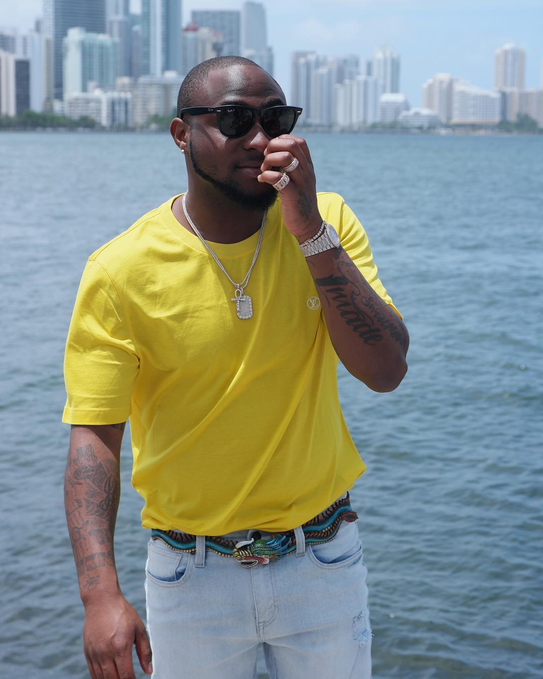 BellaNaija - Davido & Olamide share B.T.S Photos of their New Music Video