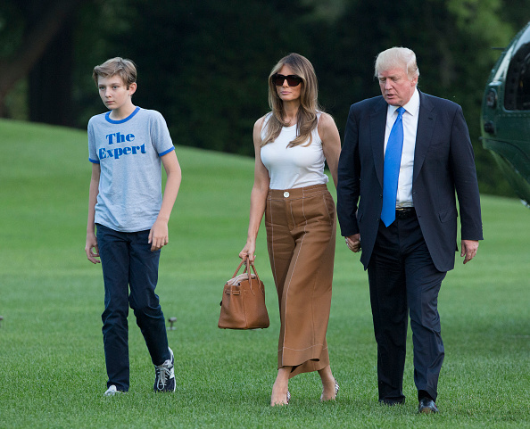 Melania Trump thanks Chelsea Clinton for Coming to her son's Defence - BellaNaija