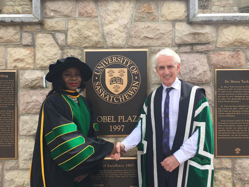 Nigerian Lady Becomes First Black PhD holder in Biomedical Engineering from Canadian  University