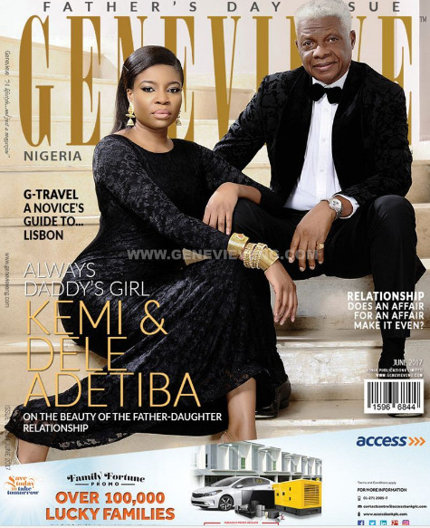 Kemi and Dele Adetiba are the Perfect Duo on the June 2017 Cover of Genevieve Magazine