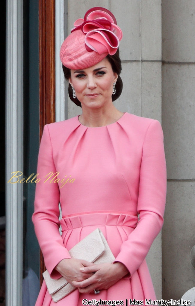 Kate Middleton is Pretty in Pink for the Birthday Celebration of Queen Elizabeth II