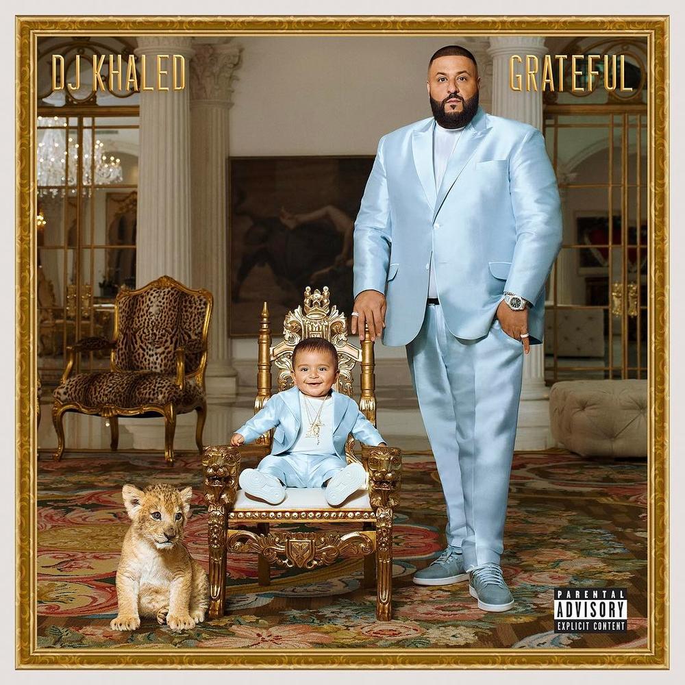 BellaNaija - DJ Khaled & Asahd serve up Serious Father/Son Goals on the "Grateful" Album Physical Cover