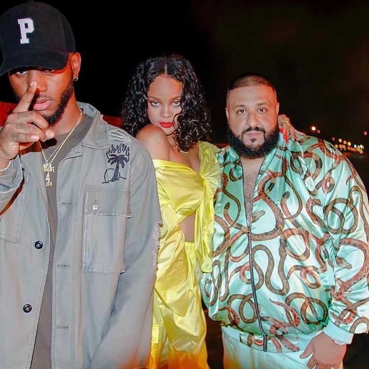 BellaNaija - DJ Khaled shares B.T.S. photos from New Video Shoot with Rihanna & Bryson Tiller