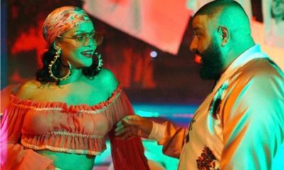 BellaNaija - DJ Khaled shares B.T.S. photos from New Video Shoot with Rihanna & Bryson Tiller