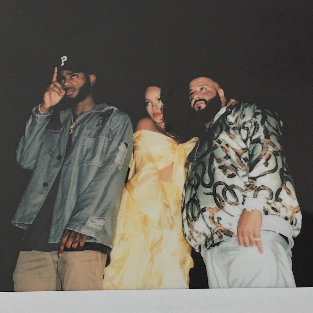 BellaNaija - DJ Khaled shares B.T.S. photos from New Video Shoot with Rihanna & Bryson Tiller