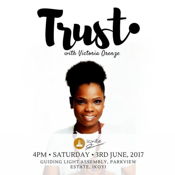 Ignite GLA Invites you to our June Fellowship, themed: Trust ! Saturday 3rd June 2017