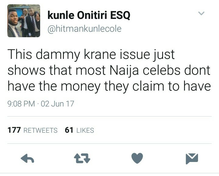 BellaNaija - Nigerians react to Dammy Krane's Arrest