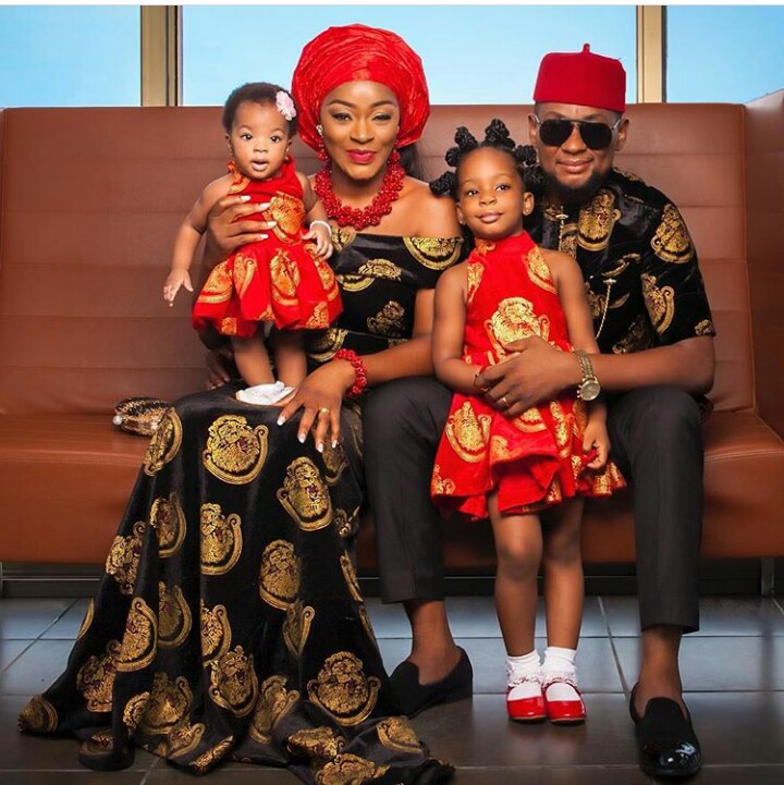 Chacha Eke Faani Shares Adorable Family Photos to Celebrate her 4th Wedding Anniversary