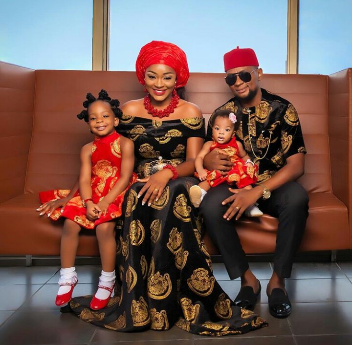 Chacha Eke Faani Shares Adorable Family Photos to Celebrate her 4th Wedding Anniversary