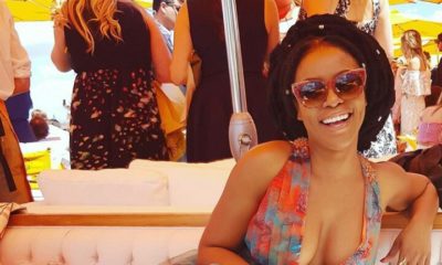 South African Actress Nomzamo Mbatha is a Visual Perfection for Verve Clicquot's Event