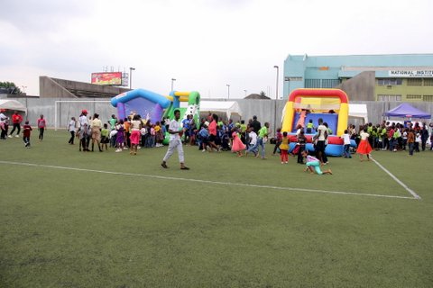 Funmi Iyanda's Change-A-Life Foundation Fetes Children at Children's Day Celebration