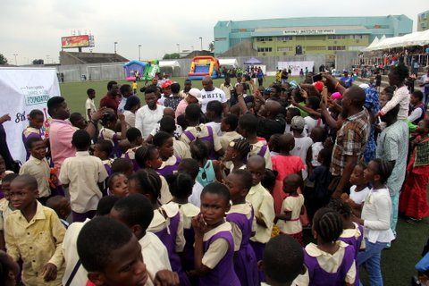 Funmi Iyanda's Change-A-Life Foundation Fetes Children at Children's Day Celebration