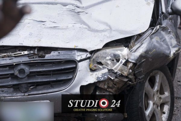 Breaking! Accident Along Allen Avenue leaves Passengers Wounded 