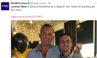 Warringah Rats Rugby player 'Lachlan Ward' Dies during Match in Sydney