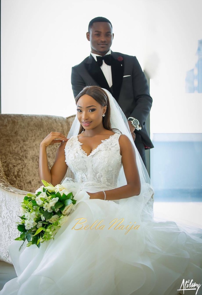 BellaNaija Played a Role in This Love Story! See Ink & Kunle's Civil Wedding  | Civil wedding dresses, Civil wedding, Bridal hair inspiration