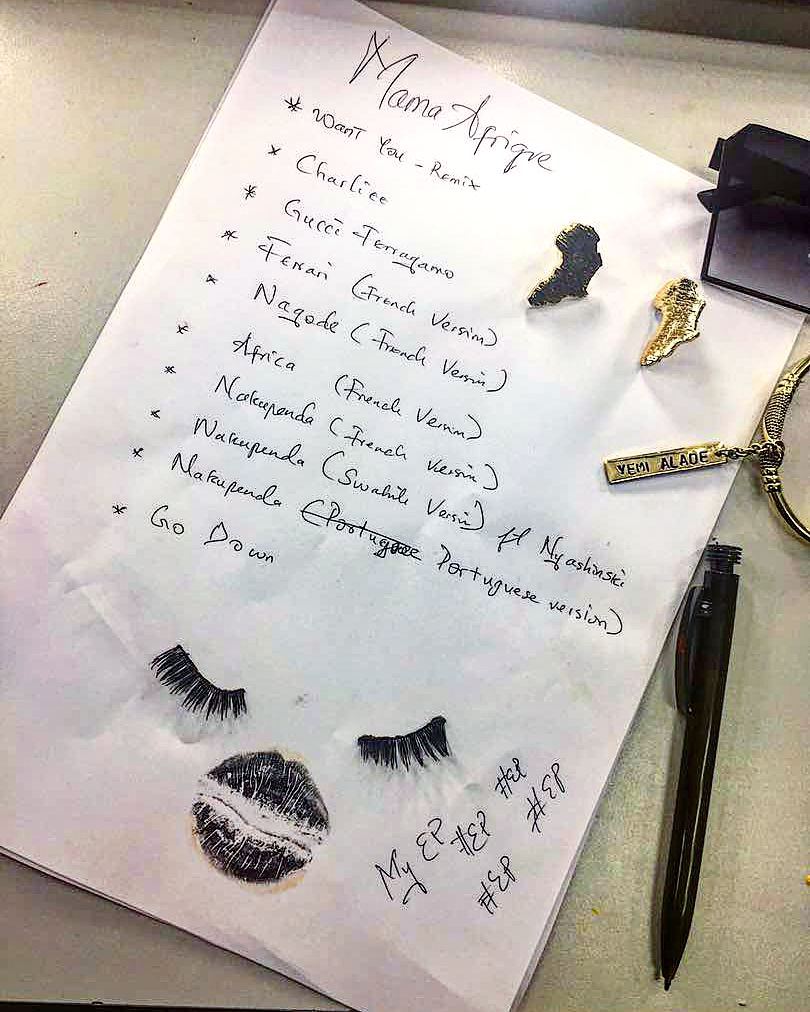 BellaNaija - Yemi Alade reveals Tracklist to coming EP "Mama Afriqué"