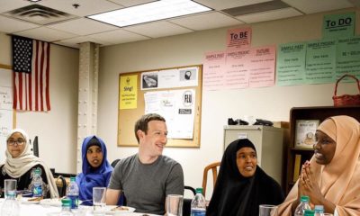 Mark Zuckerberg Dines With Somali Refugees