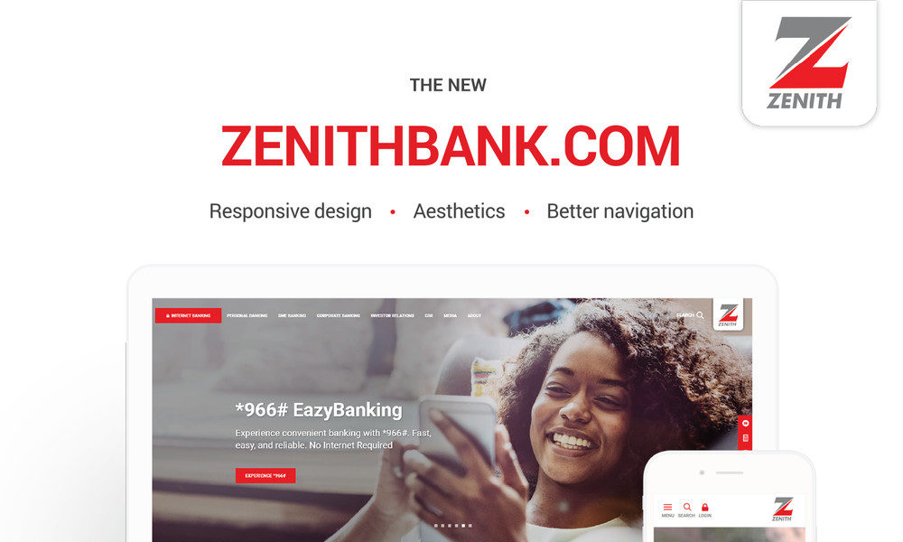 Zenith bank online web