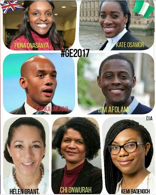 Image result for 7 Nigerians Elected Into UK Parliament