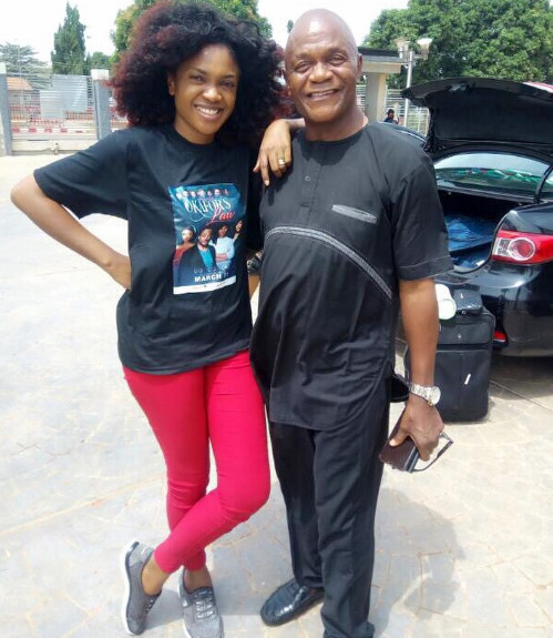 Omoni Oboli Pens Down Emotional Open Letter to her Dad in Honour of His Burial