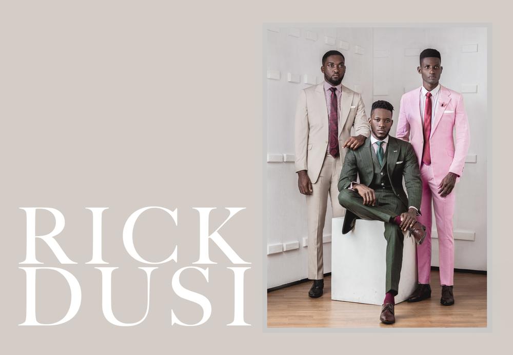 Menswear Brand RICKDUSI Releases its SS18 Campaign Edit titled ‘The Conversation’