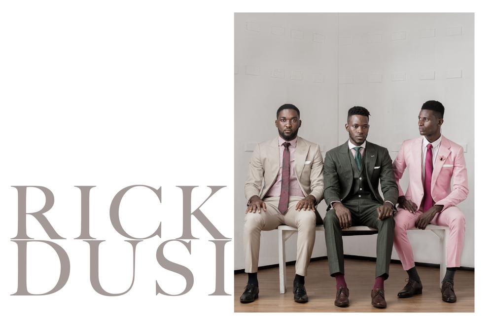 Menswear Brand RICKDUSI Releases its SS18 Campaign Edit titled ‘The Conversation’