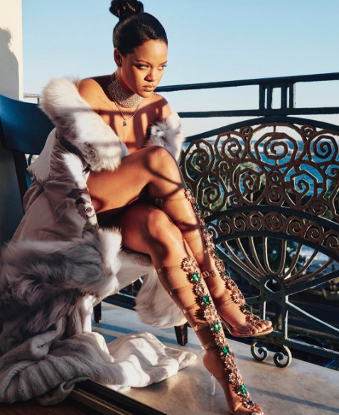 Rihanna Releases her Final Collection with Manolo Blahnik called 'So Stoned'