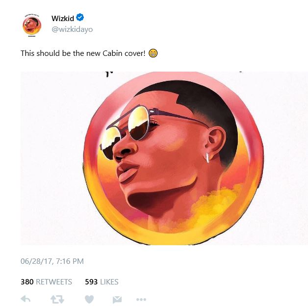 BellaNaija - Wizkid unveils Official Artwork for "Sounds From The Other Side" 