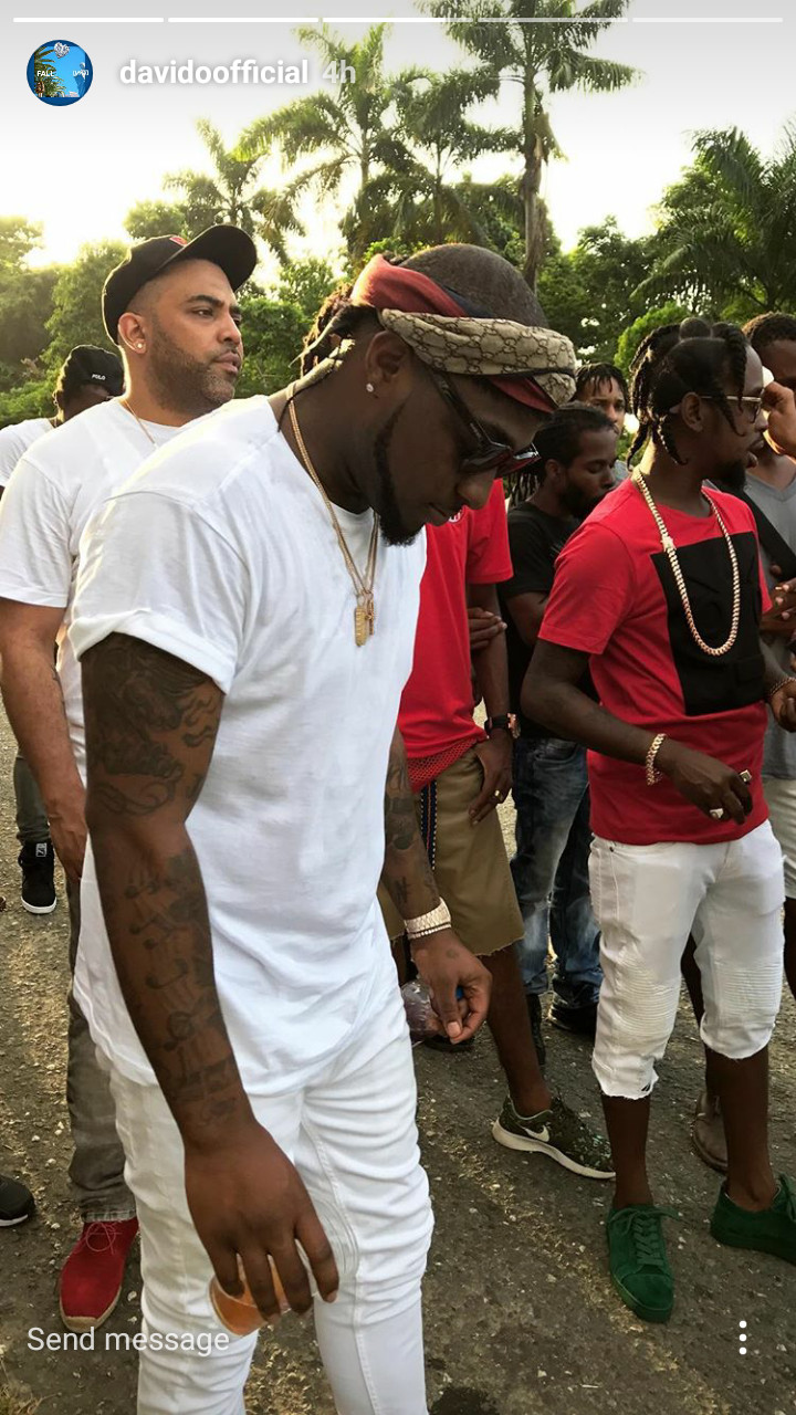 BellaNaija - Davido links up with Popcaan for Video of "My Story" | B.T.S Photos