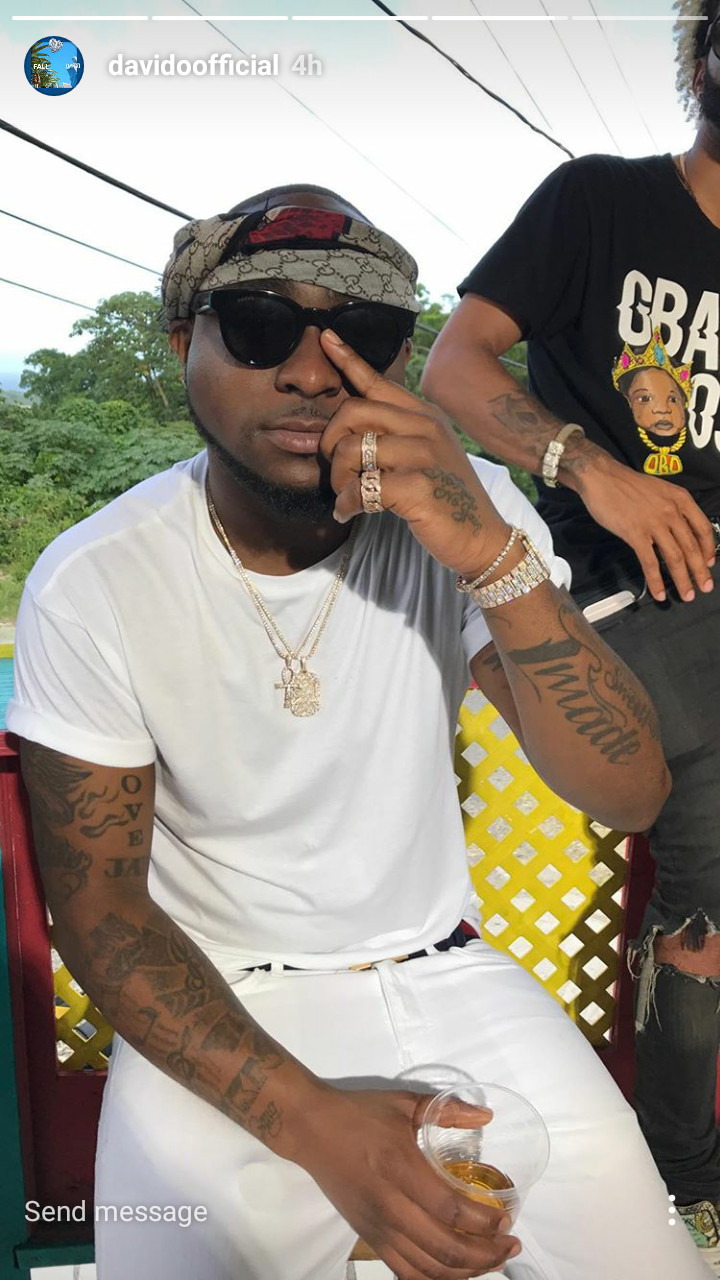 BellaNaija - Davido links up with Popcaan for Video of "My Story" | B.T.S Photos