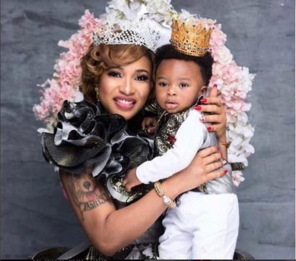 Court orders Injunction stopping Tonto Dikeh from showing son King Andre on Reality TV Show - BellaNaija