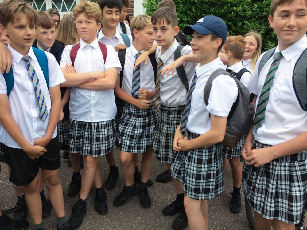 Boys, Skirts, Protest