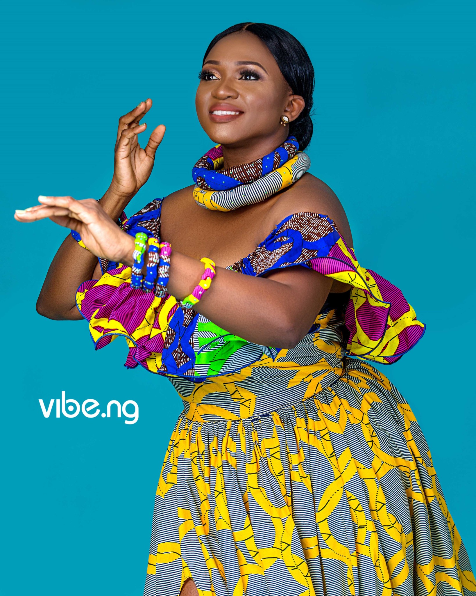 The Queen Being, Waje is the Cover Star for Vibe.ng Magazine's June ...
