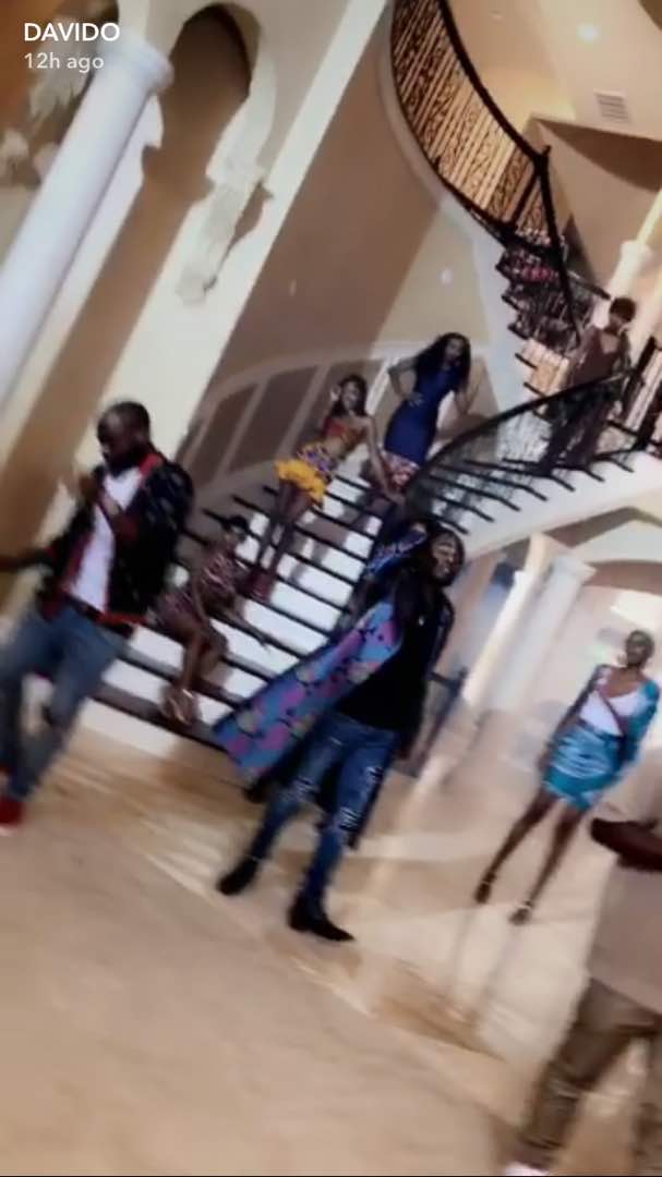 BellaNaija - Davido & Olamide join Wale for Video Shoot of "Fine Girl" in Atlanta