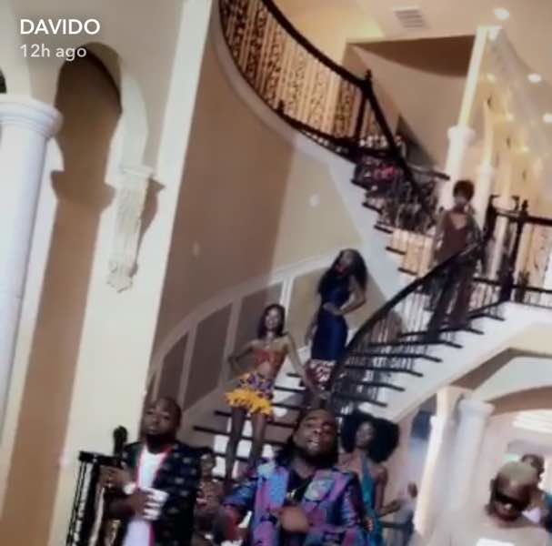 Davido & Olamide join Wale for Video Shoot of "Fine Girl" in Atlanta