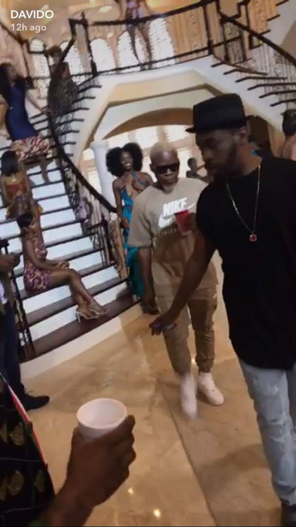 BellaNaija - Davido & Olamide join Wale for Video Shoot of "Fine Girl" in Atlanta