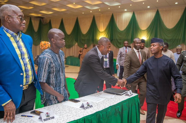 Osinbajo, Media, Meet