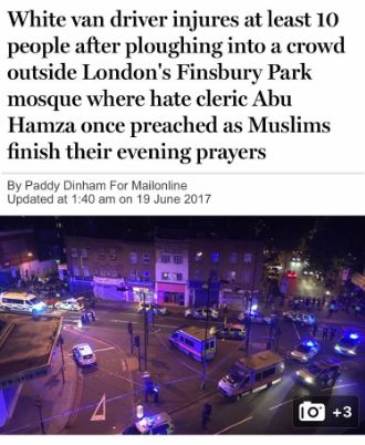 BellaNaija - #FinsburyPark Attack: Controversy trail Media Outlet's Headline