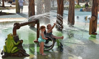 The World's First Wheel Chair-Friendly Water Park in Texas Fosters Inclusion with Fun! | WATCH