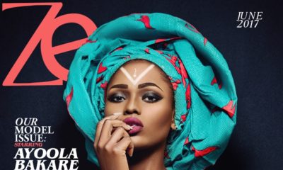 Model Ayoola Bakara Cover June/July Issue of Zen Magazine