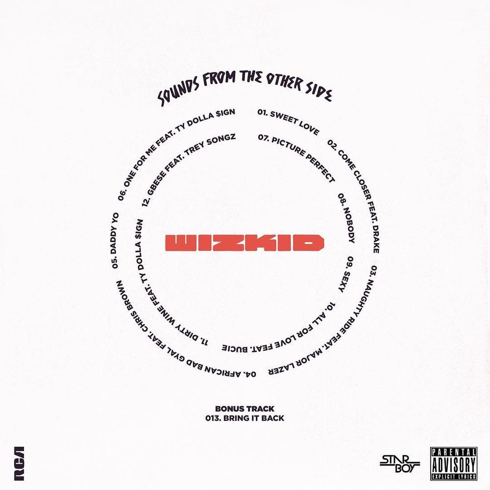 BellaNaija - Trey Songz, TY Dolla $ign, Chris Brown! Wizkid unveils Tracklist for #SFTOS