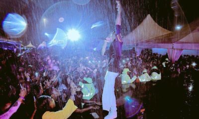 BellaNaija - WATCH: Wizkid performs for Thousands in Nairobi under Rainy Conditions