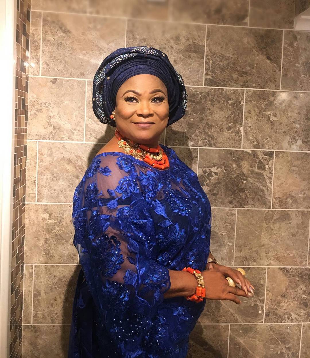 BellaNaija - WATCH: Sola Sobowale throws Sister Surprise Birthday Party and Her reaction is Priceless