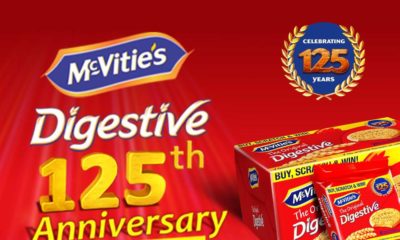 Participate in McVitie's Digestive 125th Anniversary Special Promotion & Stand a chance to win N1 Million and other Amazing Prizes