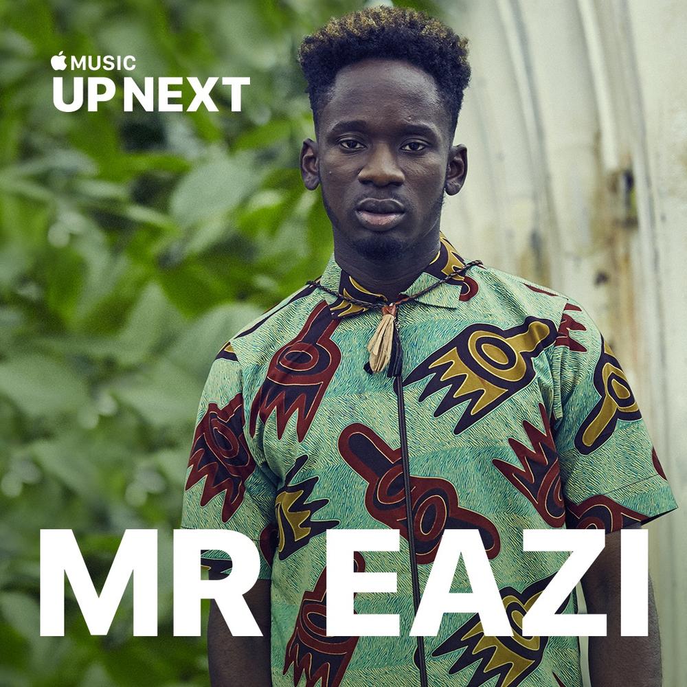 Mr Eazi featured on Apple Music's "Up Next"