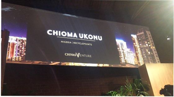 Nigeria’s Chioma Ukonu comes in Second Place at the 2017 #ChivasVenture!